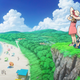 Nabu Island, a peaceful place where there are no villains and nothing bad ever happens at all ever.